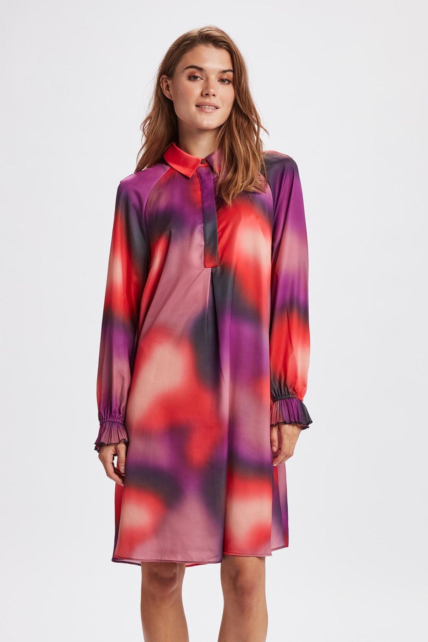 PRE-OWNED NUULRIKE DRESS - Vibrant Orchid