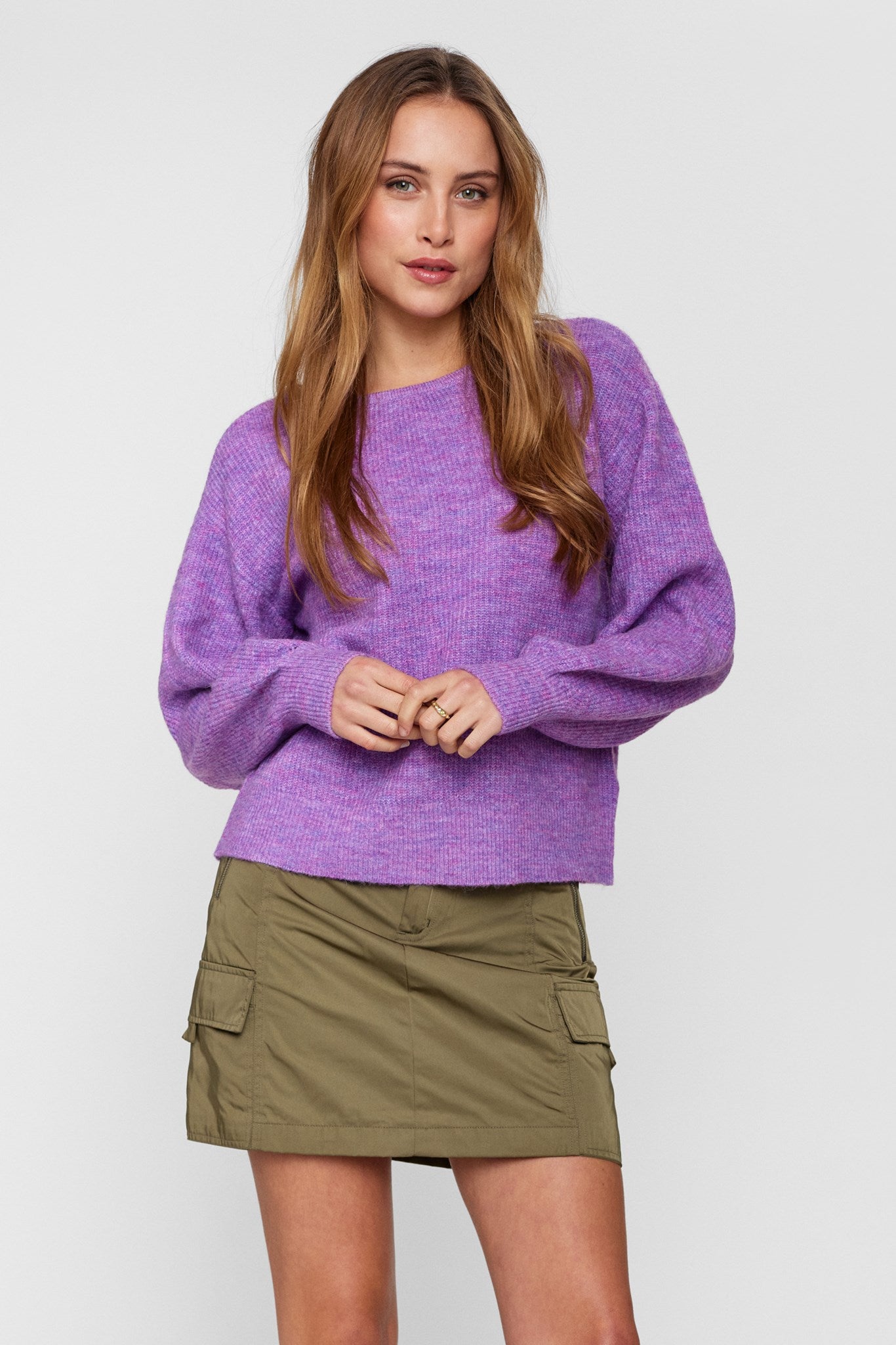 PRE-OWNED NUMELIA PULLOVER - African Violet