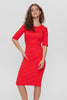 NURILEY DRESS - High Risk Red