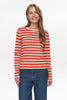 NUSTRIPY PULLOVER - Fiery Red