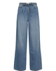NUBROOKLYN HR WIDE JEANS P3010 - Light Blue Denim