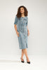 NUSILVA DRESS - Light Blue Denim