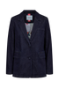 NUALETTA BLAZER - Dark Blue Denim