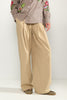 NUCARLIE WIDE PANTS - Silver Mink