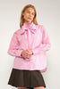 NUCOLETTA BOW SHIRT - Pink Lady