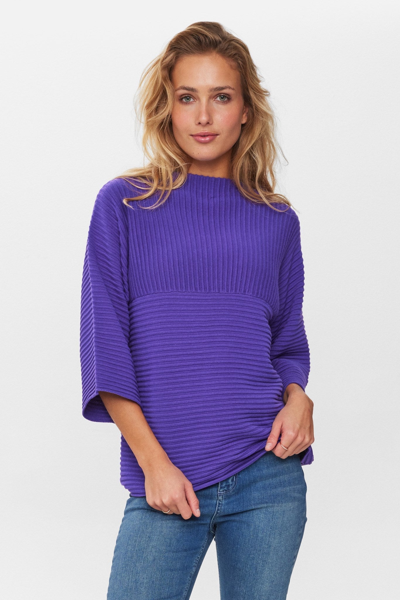 PRE-OWNED NUIRMELIN O-NECK PULLOVER-NOOS - Tillandsia Purple