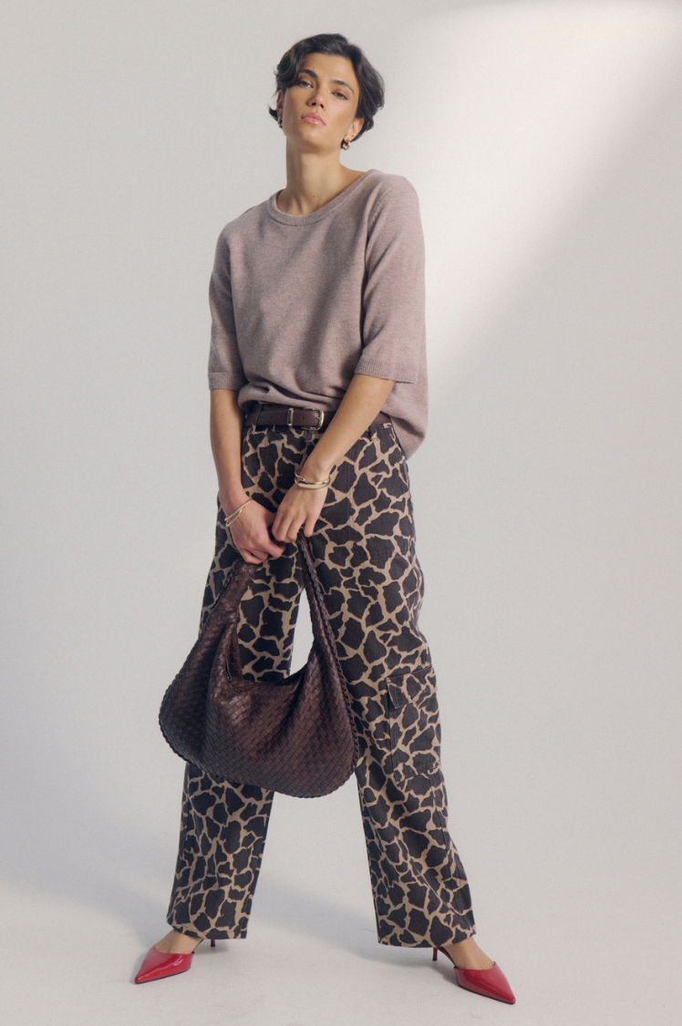 NUHARU PANTS - Black Coffee