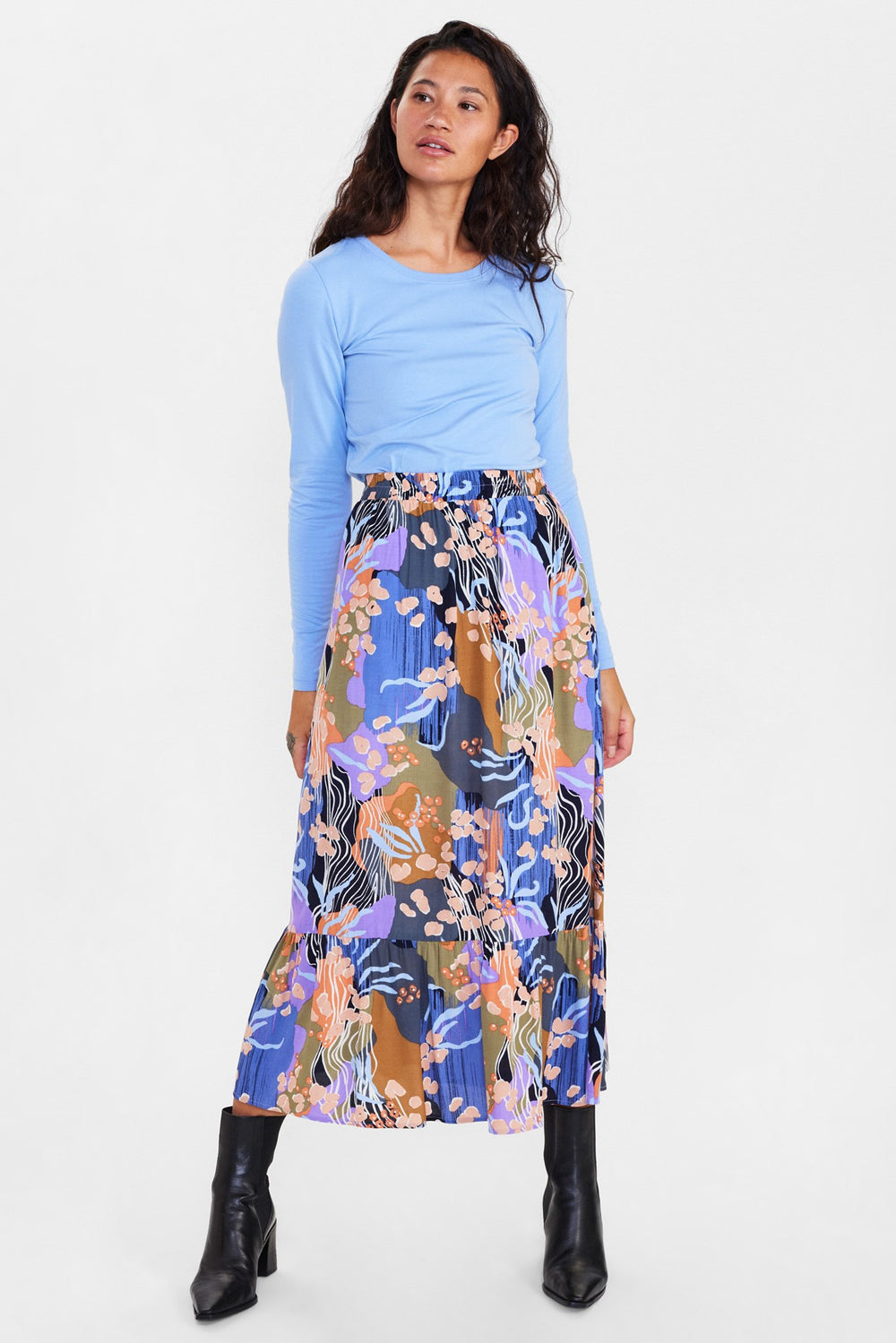 N-Marlin Skirt Red Clay